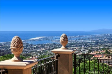 Perched at the highest elevation in the prestigious, guard-gated on Pelican Hill Golf Club in California - for sale on GolfHomes.com, golf home, golf lot