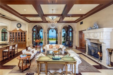 Perched at the highest elevation in the prestigious, guard-gated on Pelican Hill Golf Club in California - for sale on GolfHomes.com, golf home, golf lot