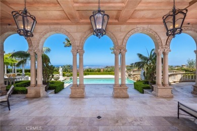 Perched at the highest elevation in the prestigious, guard-gated on Pelican Hill Golf Club in California - for sale on GolfHomes.com, golf home, golf lot
