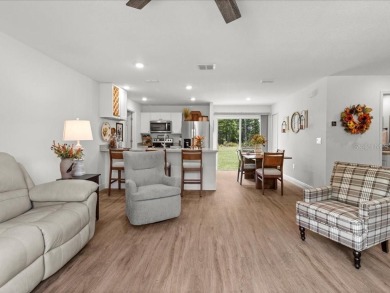 Built in 2023 and thoughtfully upgraded with luxury vinyl plank on Marion Oaks Country Club in Florida - for sale on GolfHomes.com, golf home, golf lot