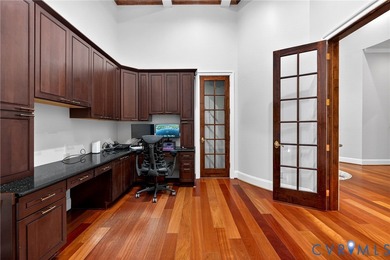 Private golf course retreat in Williamsburg offering timeless on Williamsburg National Golf Club in Virginia - for sale on GolfHomes.com, golf home, golf lot