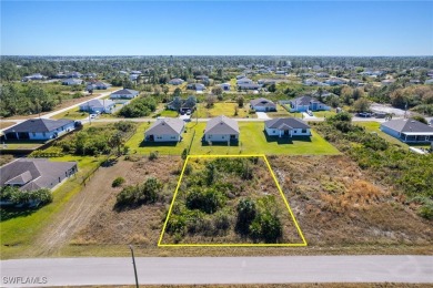 Prime Vacant Lot with Southern Rear Exposure in Lehigh Acres on River Hall Country Club in Florida - for sale on GolfHomes.com, golf home, golf lot