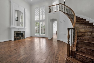 Nestled in the prestigious Pebble Brook enclave in the heart of on Gleneagles Country Club in Texas - for sale on GolfHomes.com, golf home, golf lot
