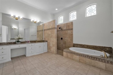 Nestled in the prestigious Pebble Brook enclave in the heart of on Gleneagles Country Club in Texas - for sale on GolfHomes.com, golf home, golf lot