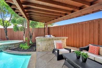 Nestled in the prestigious Pebble Brook enclave in the heart of on Gleneagles Country Club in Texas - for sale on GolfHomes.com, golf home, golf lot