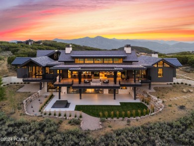 One of a kind, Tuhaye signature mountain contemporary on Talisker Club At Tuhaye in Utah - for sale on GolfHomes.com, golf home, golf lot