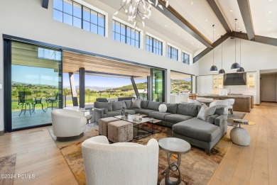 One of a kind, Tuhaye signature mountain contemporary on Talisker Club At Tuhaye in Utah - for sale on GolfHomes.com, golf home, golf lot