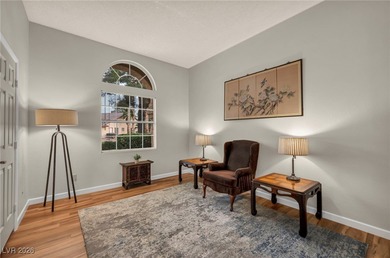 Welcome to this beautifully appointed single-story on Los Prados Golf Course in Nevada - for sale on GolfHomes.com, golf home, golf lot