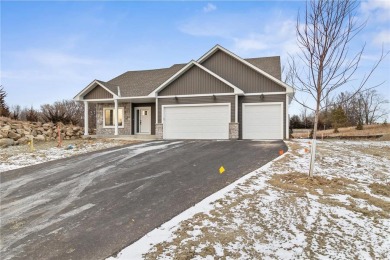 Beautiful new construction home nestled near the Boulder Pointe on Boulder Pointe Golf Club in Minnesota - for sale on GolfHomes.com, golf home, golf lot