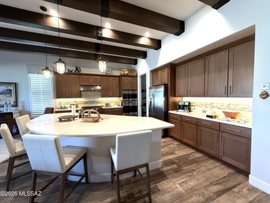 This stunning golf course home in SaddleBrooke Ranch is rich on Saddlebrooke Ranch Golf Club in Arizona - for sale on GolfHomes.com, golf home, golf lot