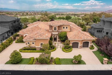 Introducing an extraordinary private estate in the exclusive on Anthem Country Club in Nevada - for sale on GolfHomes.com, golf home, golf lot