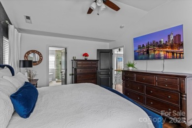This spacious home offers versatile living,modern updates,and on Highland Creek Golf Club in North Carolina - for sale on GolfHomes.com, golf home, golf lot