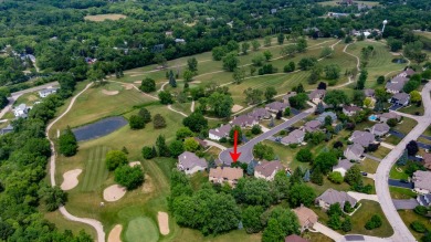 Custom designed and built large two story home with a full on Antioch Golf Club in Illinois - for sale on GolfHomes.com, golf home, golf lot