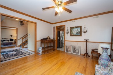 Custom designed and built large two story home with a full on Antioch Golf Club in Illinois - for sale on GolfHomes.com, golf home, golf lot