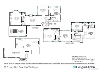Sited adjacent to, and enjoying the views of the expansive on North Hempstead Country Club in New York - for sale on GolfHomes.com, golf home, golf lot