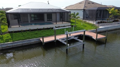 This is the LOWEST PRICED new construction Gulf access home in on Burnt Store Golf Club in Florida - for sale on GolfHomes.com, golf home, golf lot