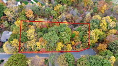 This stunning one-acre lot is nestled in the heart of on Mooresville Golf Course in North Carolina - for sale on GolfHomes.com, golf home, golf lot