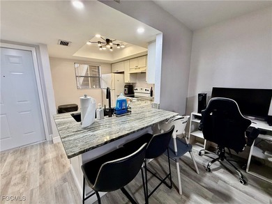 Affordable 2 bedroom 2 bath GROUND FLOOR CORNER UNIT in Golfside on Lehigh Resort Club in Florida - for sale on GolfHomes.com, golf home, golf lot