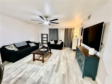 Affordable 2 bedroom 2 bath GROUND FLOOR CORNER UNIT in Golfside on Lehigh Resort Club in Florida - for sale on GolfHomes.com, golf home, golf lot