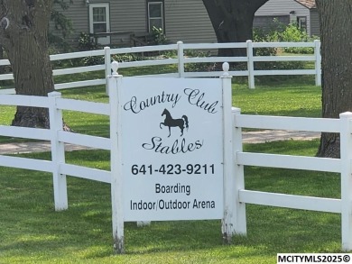 STUNNING ONE OF A KIND EQUESTRIAN PROPERTY! This is a rare find on Mason City Country Club in Iowa - for sale on GolfHomes.com, golf home, golf lot