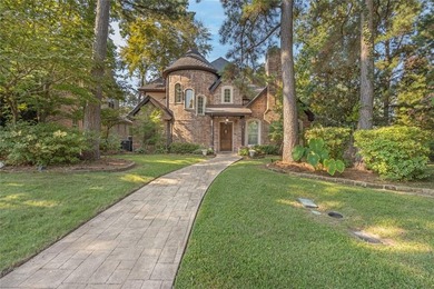 Discover timeless elegance in this stunning two-story home on Cascades Golf Club in Texas - for sale on GolfHomes.com, golf home, golf lot