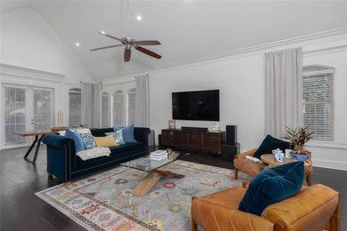 Discover timeless elegance in this stunning two-story home on Cascades Golf Club in Texas - for sale on GolfHomes.com, golf home, golf lot