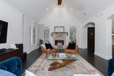 Discover timeless elegance in this stunning two-story home on Cascades Golf Club in Texas - for sale on GolfHomes.com, golf home, golf lot