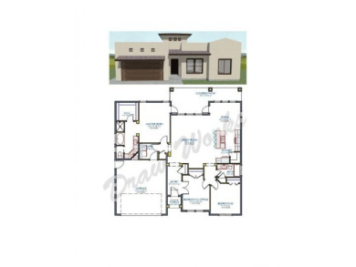 TO BE BUILT. 1679 sf, 3 Bed 2 bath custom build, 2x6 exterior on Palms Golf Course/Oasis Resort in Arizona - for sale on GolfHomes.com, golf home, golf lot