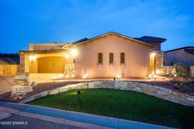 This stunning, solar powered home has the most amazing mountain on Picacho Hills Country Club in New Mexico - for sale on GolfHomes.com, golf home, golf lot