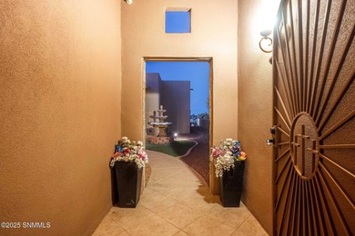 This stunning, solar powered home has the most amazing mountain on Picacho Hills Country Club in New Mexico - for sale on GolfHomes.com, golf home, golf lot