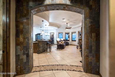 This stunning, solar powered home has the most amazing mountain on Picacho Hills Country Club in New Mexico - for sale on GolfHomes.com, golf home, golf lot