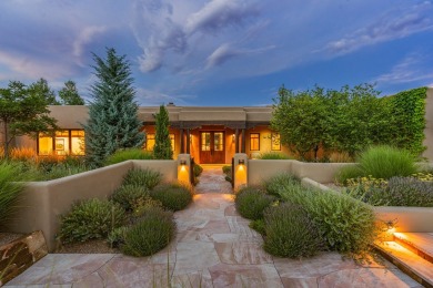 Rarely does a home achieve such a perfect balance of style on The Club At Las Campanas  in New Mexico - for sale on GolfHomes.com, golf home, golf lot