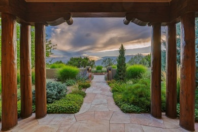 Rarely does a home achieve such a perfect balance of style on The Club At Las Campanas  in New Mexico - for sale on GolfHomes.com, golf home, golf lot