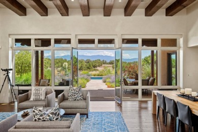 Rarely does a home achieve such a perfect balance of style on The Club At Las Campanas  in New Mexico - for sale on GolfHomes.com, golf home, golf lot