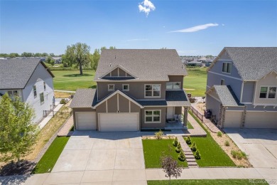 Welcome to this stunning two-story home that backs to Green on Green Valley Ranch Golf Club in Colorado - for sale on GolfHomes.com, golf home, golf lot