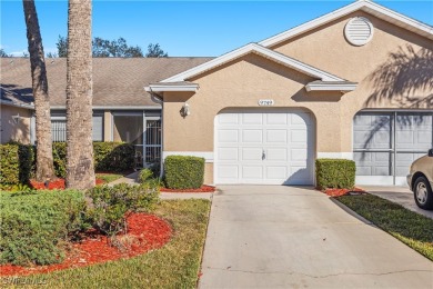 Welcome to your dream villa! This 2-bedroom + den, 2-bath on Villages of Country Creek Golf Course in Florida - for sale on GolfHomes.com, golf home, golf lot