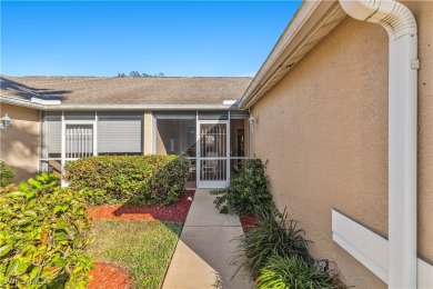 Welcome to your dream villa! This 2-bedroom + den, 2-bath on Villages of Country Creek Golf Course in Florida - for sale on GolfHomes.com, golf home, golf lot