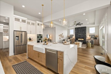 This new construction home by Swaggart Builders is located in on Timberstone Golf Course in Idaho - for sale on GolfHomes.com, golf home, golf lot