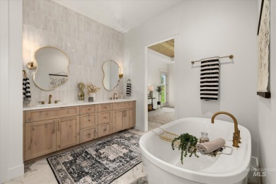 This new construction home by Swaggart Builders is located in on Timberstone Golf Course in Idaho - for sale on GolfHomes.com, golf home, golf lot