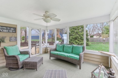 Nestled in the heart of Noblesville, this stunning 4-bedroom on Harbour Trees Golf Club in Indiana - for sale on GolfHomes.com, golf home, golf lot