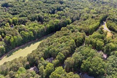 This gently sloped lot backs directly up to the lush fairways of on The Highlands Course at Lake Arrowhead in Georgia - for sale on GolfHomes.com, golf home, golf lot