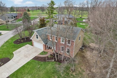 Nestled in the heart of Noblesville, this stunning 4-bedroom on Harbour Trees Golf Club in Indiana - for sale on GolfHomes.com, golf home, golf lot