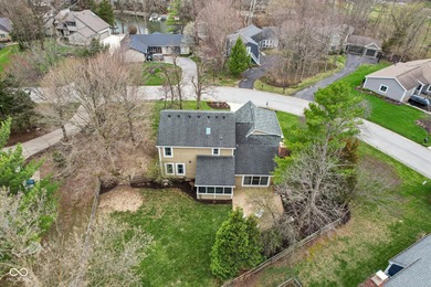 Welcome home to this remarkable four-bedroom, two-story on Harbour Trees Golf Club in Indiana - for sale on GolfHomes.com, golf home, golf lot
