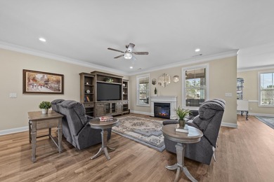 LIKE-NEW HOME ON 18TH GREEN WITH VIEWS OF THE 18TH FAIRWAY, CLUB on Harbor Club Golf and Country Club in Georgia - for sale on GolfHomes.com, golf home, golf lot