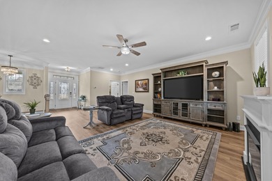 LIKE-NEW HOME ON 18TH GREEN WITH VIEWS OF THE 18TH FAIRWAY, CLUB on Harbor Club Golf and Country Club in Georgia - for sale on GolfHomes.com, golf home, golf lot