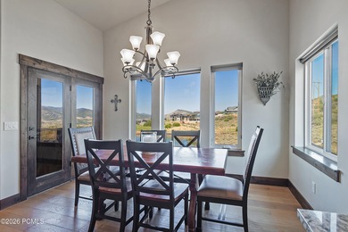 This beautiful Mountain Lifestyle Home in Hideout Canyon is a on Talisker Club At Tuhaye in Utah - for sale on GolfHomes.com, golf home, golf lot