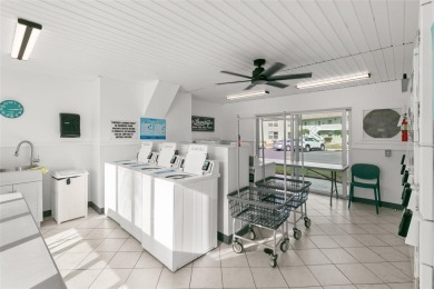 WELCOME TO THE GREEN DOLPHIN! This beautifully updated end-unit on Tarpon Springs Golf Course in Florida - for sale on GolfHomes.com, golf home, golf lot