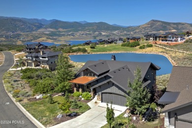 Perched above the second tee of the Outlaw golf course with on Talisker Club At Tuhaye in Utah - for sale on GolfHomes.com, golf home, golf lot