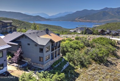 Perched above the second tee of the Outlaw golf course with on Talisker Club At Tuhaye in Utah - for sale on GolfHomes.com, golf home, golf lot