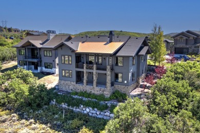 Perched above the second tee of the Outlaw golf course with on Talisker Club At Tuhaye in Utah - for sale on GolfHomes.com, golf home, golf lot